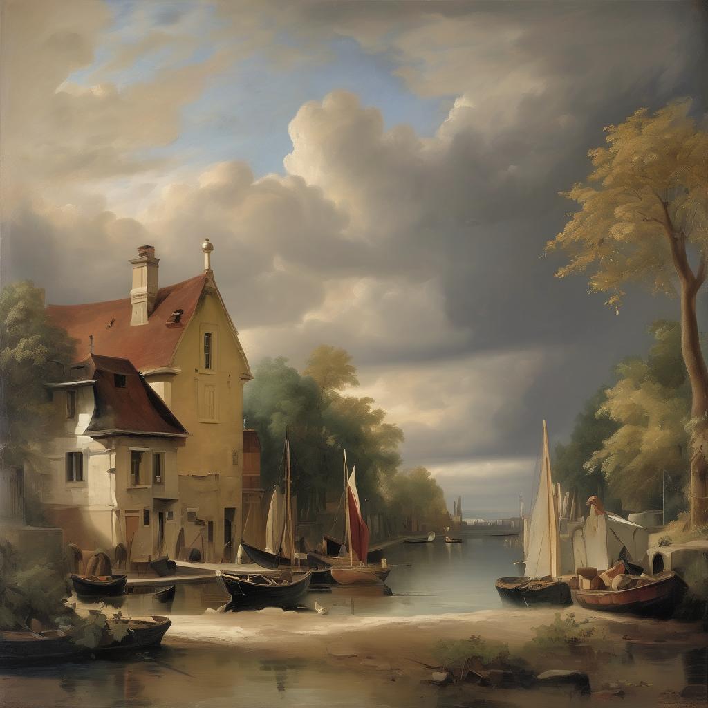 Η τέχνη και το στυλ του Louis-Charles VERBOECKHOVEN