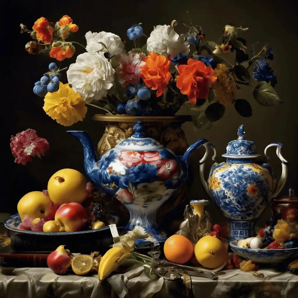 Still Life with serviete – Toyen