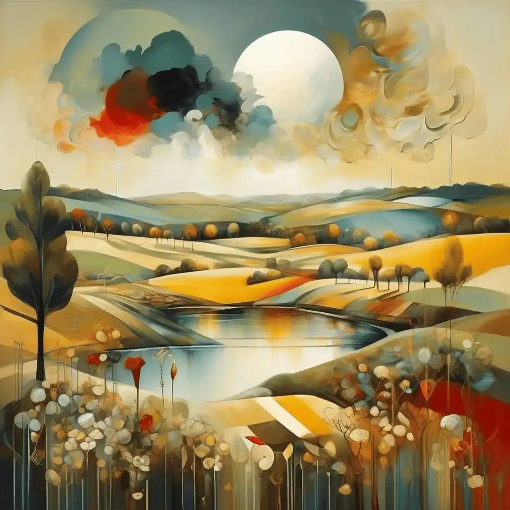 Paysage (Landscape) – Evelyne Axell