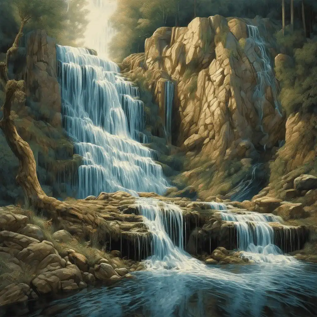 Waterfall in Småland – Marcus Larson